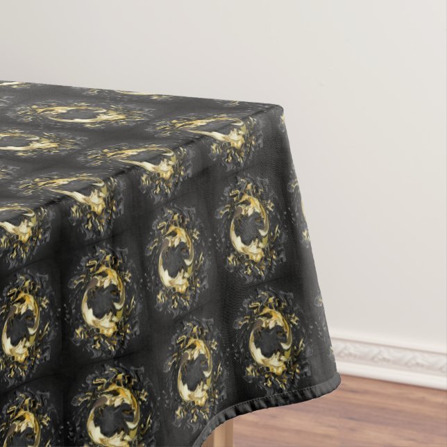 Toalha De Mesa Ouro Noite (Posição Original)