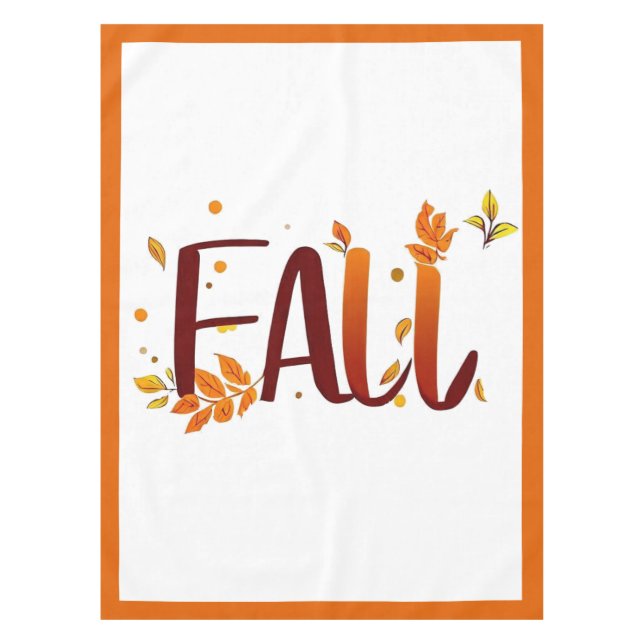 Toalha De Mesa outono/outono/Folhas (Frente)