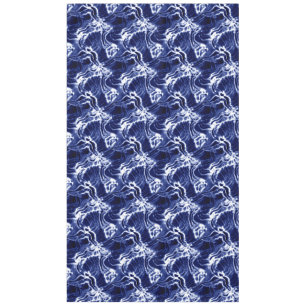 Toalha De Mesa Padrão azul espiralado 