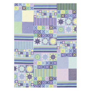 Toalha De Mesa Padrão Bonito Faux Knit Crochet Blanket de Nanna