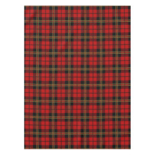 Toalha De Mesa Padrão Brodie Red Clan Tartan
