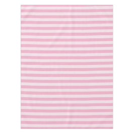 Toalha De Mesa Padrão contínuo de listras rosa