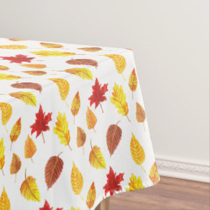 Toalha De Mesa Padrão das folhas de outono