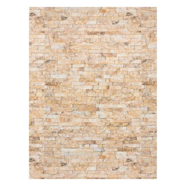 Toalha De Mesa Padrão das pedras (Frente)