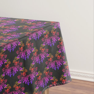 Toalha De Mesa Padrão de Abstrato de Rosa de Flores Estensíveis