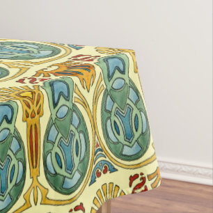 Toalha De Mesa Padrão De Artes E Artesanatos Vintage 1907