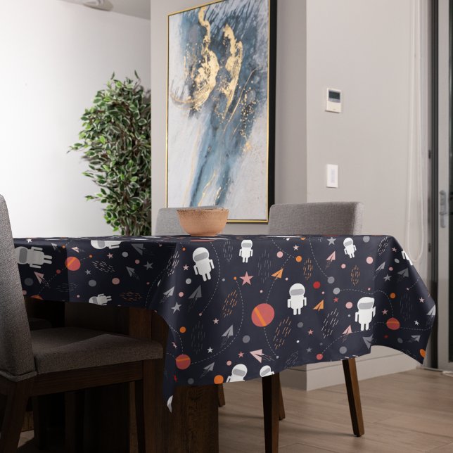 Toalha De Mesa Padrão de Astronauta de Dodle (Table cloth)