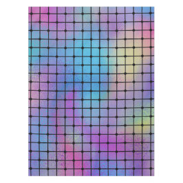 Toalha De Mesa Padrão de Azulejos Coloridos Modernos Elegante |