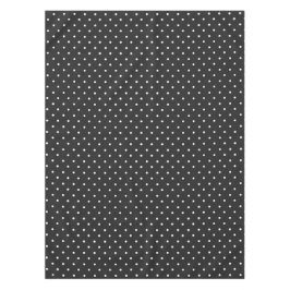 Toalha De Mesa Padrão de bolinhas preto e branco contínuo