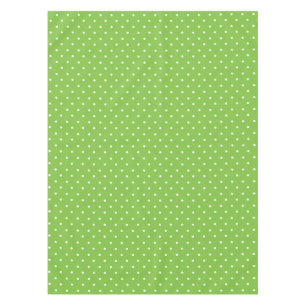 Toalha De Mesa Padrão de bolinhas verde-limão brilhante contínuo