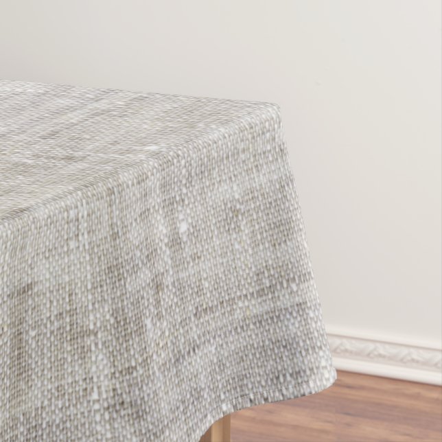 Toalha De Mesa Padrão de Burlap Elegante (Posição Original)