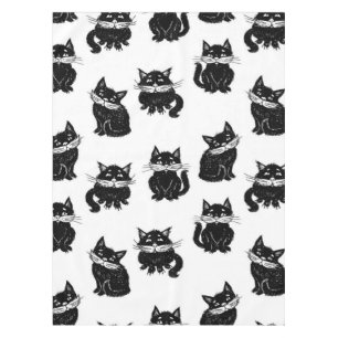 Toalha De Mesa Padrão de Cat