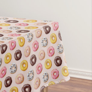 Toalha De Mesa Padrão de Compro da padaria de rosquinha