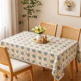 Toalha De Mesa Padrão de Crochê Falso de Avó Quadrada