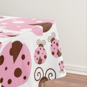 Toalha De Mesa Padrão De Damybugs, Damybugs Bonitos, Damybugs Ros