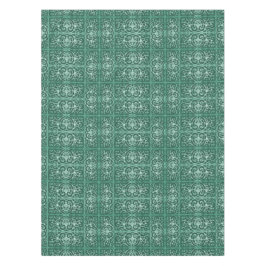 Toalha De Mesa Padrão de deslocamento verde de sábio