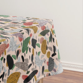 Toalha De Mesa Padrão de estilo artístico moderno abstrato
