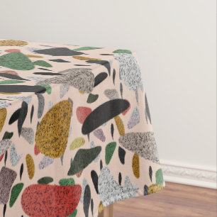 Toalha De Mesa Padrão de estilo artístico moderno abstrato