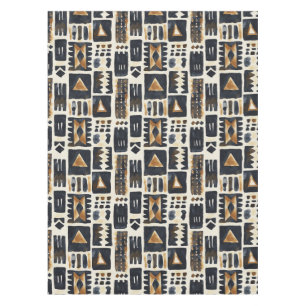 Toalha De Mesa Padrão de fechamento da lama abstrato