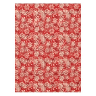 Toalha De Mesa Padrão de flocos de neve
