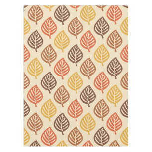 Toalha De Mesa Padrão de Folha de outono em Cores de Queda