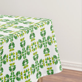 Toalha De Mesa Padrão De Folha, Padrão De Folhas, Folhas Verdes