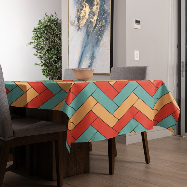 Toalha De Mesa Padrão de forma geométrica sem costura (Geometric pattern table cloth)
