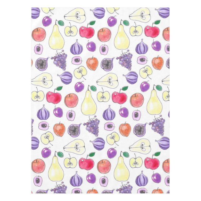 Toalha De Mesa padrão de fruta (Frente)