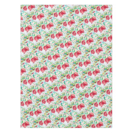 Toalha De Mesa Padrão de fruta vermelha romântico comida natural