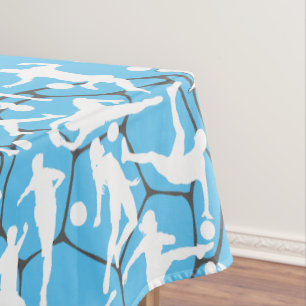 Toalha De Mesa Padrão de jogo de futebol.b