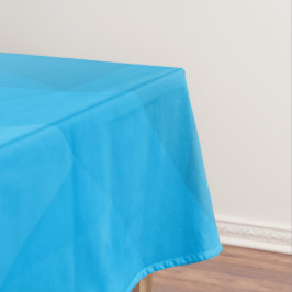 Toalha De Mesa Padrão de malha geométrica gradiente ciano azul Tr