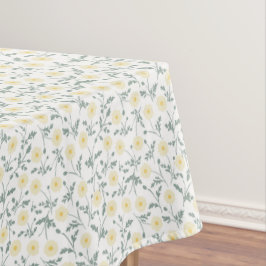 Toalha De Mesa Padrão de Margarida de Fazenda Moderna Primavera V