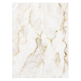 Toalha De Mesa Padrão de mármore com efeito dourado moderno