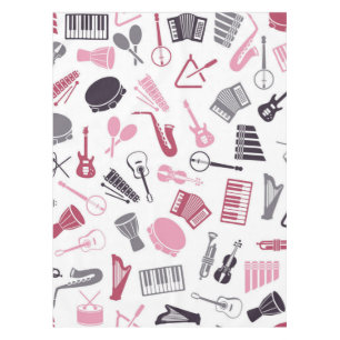 Toalha De Mesa Padrão de música