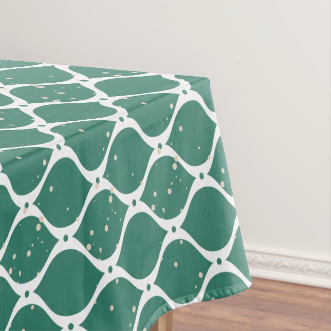 Toalha De Mesa Padrão de Natal 119 (Posição Original)