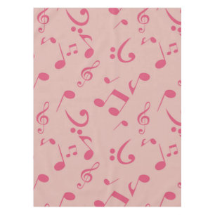 Toalha De Mesa Padrão de notas de música