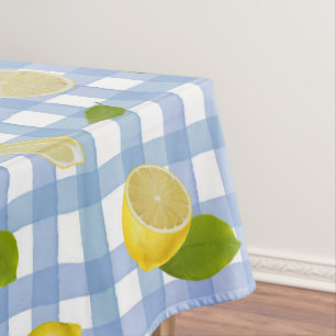 Toalha De Mesa Padrão de Picnic Citrus Mediterrâneo