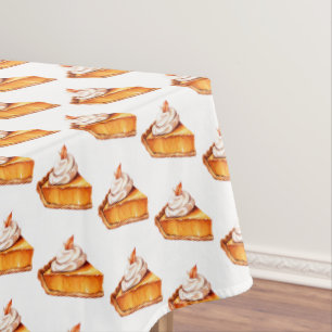 Toalha De Mesa Padrão de Pizza de Bomba de Watercolor Boho