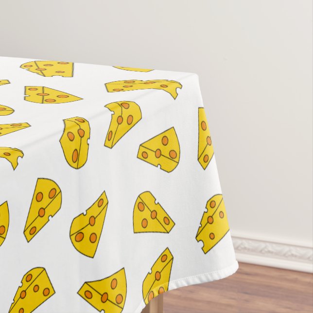 Toalha De Mesa Padrão de Queijo Gelado (Posição Original)