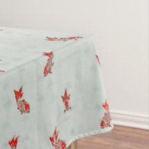 Padrão de repetição de peixe Dourado japonês Vinta