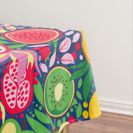 Toalha De Mesa Padrão de Verão de Fruta tropical