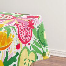 Padrão de Verão de Frutas Tropicais Aquarela