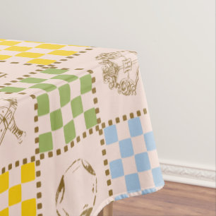 Toalha De Mesa Padrão de Verificação de Equipe QUIDDITCH™ HOGWART