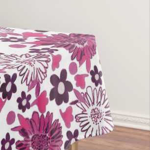 Toalha De Mesa Padrão de Vintagem Floral de Na moda único