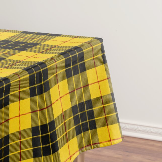 Toalha De Mesa Padrão de Xadrez do Clan Tartan da Escócia MacLeod (Posição Original)