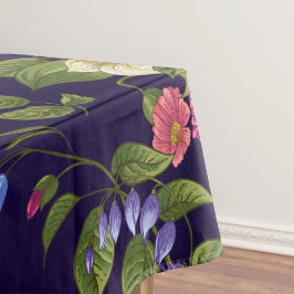 Toalha De Mesa Padrão decorativo floral de aquarela elegante