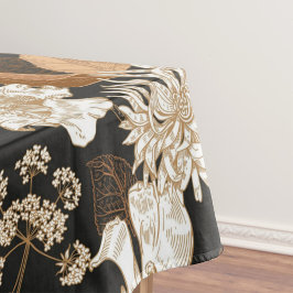 Toalha De Mesa Padrão decorativo floral de aquarela elegante