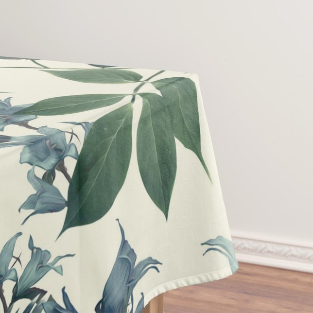 Toalha De Mesa Padrão decorativo floral em aquarela elegante   (Criador carregado)