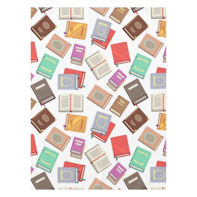 Toalha De Mesa Padrão do livro (Frente)