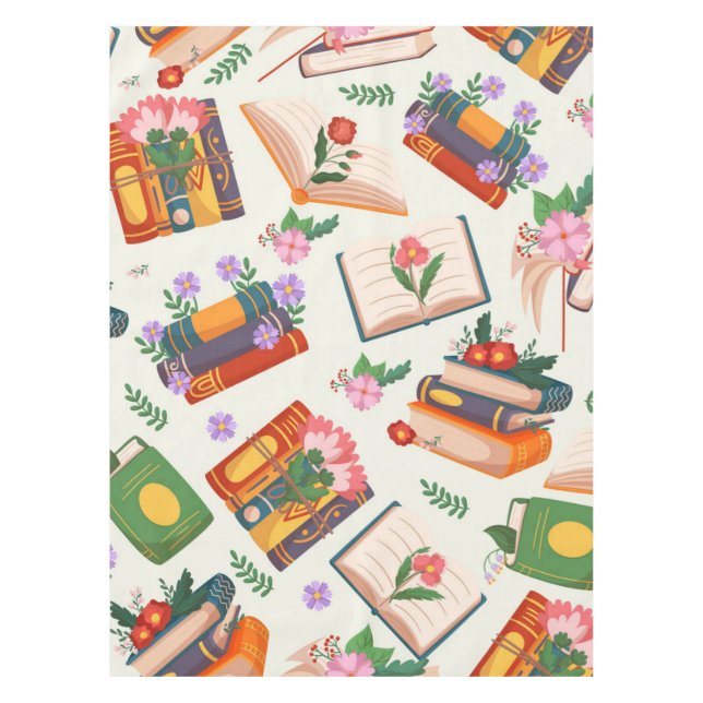 Toalha De Mesa Padrão do livro (Frente)